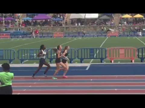 Video of 1600m @ State Championship (5:10.62) (5:06 pace with fall just before finish line)