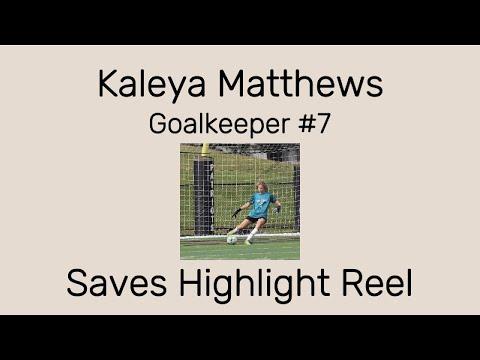 Video of Kaleya Matthews Crosses and Corners Highlight Reel