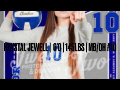 Video of Junior Krystal Jewell | 6’0 24’