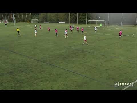 Video of long shot w/rebound goal