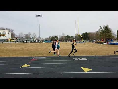 Video of 1600 meter run 4/12/18