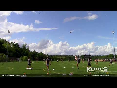 Video of Kohls National Kicking Camp Showcase 2024