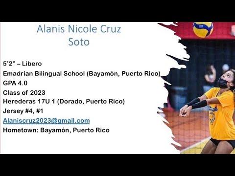 Video of Alanis Cruz-Libero 2023-Highlights