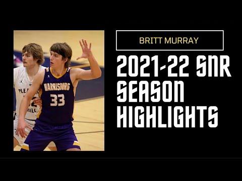 Video of Britt Murray 2021-22 Senior Season Highlights | 1st Team All League | HM All State |