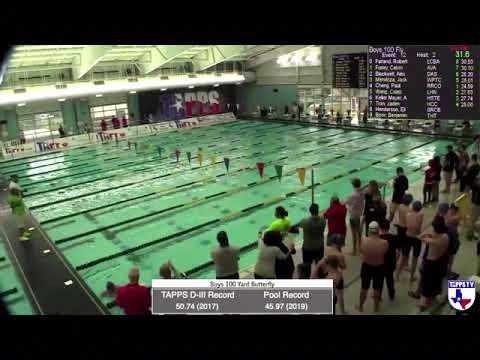 Video of 100 Yard Fly Lane 4 TAPPS Division III Championship 2021