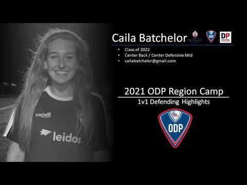 Video of 2021 ODP Region Camp - 1 v 1 Defending