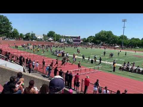 Video of D. DeMarco 110mH - 15.43 Lane 7