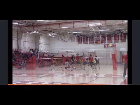 Video of Aidan Buyak 2022 Middle Hitter April-May High School Season Attacking Highlights