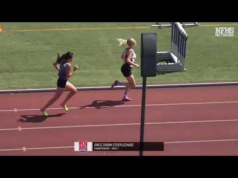 Video of NY High School State Championship - Girls' 2k Steeplechase Championship, Finals 1 