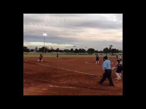 Video of Alexis Fielding double plays in Arizona 