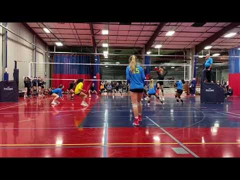 Video of Setter #17 Power League Play-In