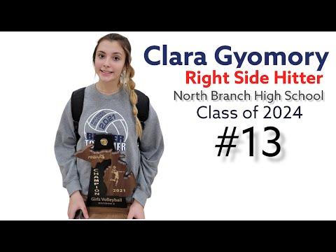 Video of Clara Gyomory Right Side Hitter