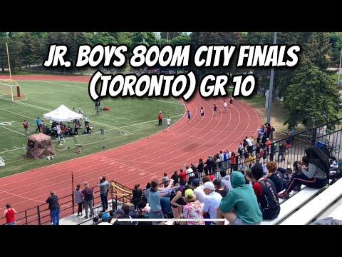 Video of 2022 Metro Track and Field Championship Jr boys 800m Final 