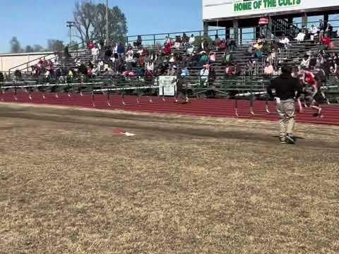 Video of 100 hurdles