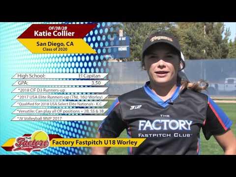 Video of Katie Collier, OF/2B/3B - San Diego, CA - Class of 2020