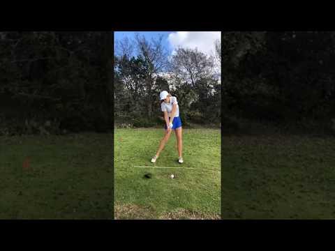 Video of Golf Swing II  - Jocelyn Nevarez