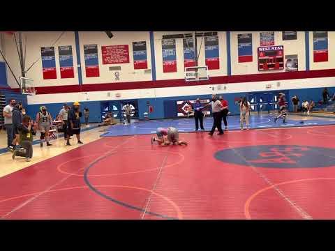 Video of Arianna’s wrestling match- 100lbs 4/13/21