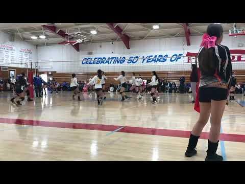 Video of Volleyball Highlights #10 White Jersey