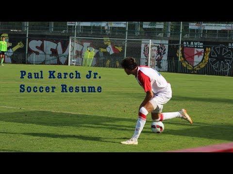 Video of Paul Karch Jr. Soccer Resume