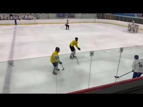 Video of David Lacroce #6 White LD