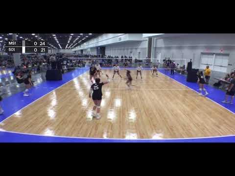 Video of Danielle Kopacz Nationals highlights/Milwaukee Sting 15 Black #13