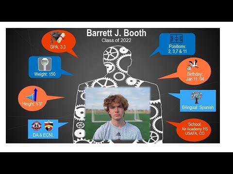 Video of Barrett Booth Soccer Highlights 3-2021