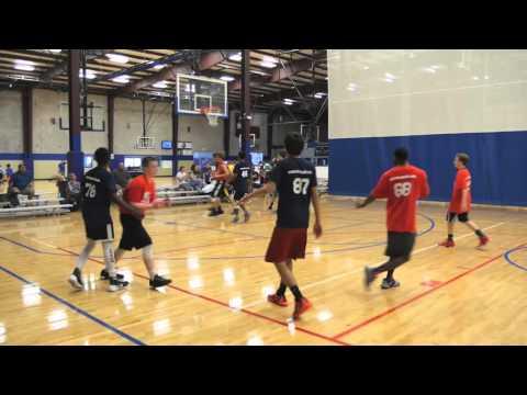 Video of Cade Mankle #22 (Red) 7th Grade at High School Invitational