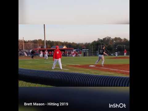 Video of Brett Mason - Hitting/Pitching 2019