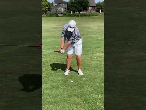 Video of 80 yard wedge shot