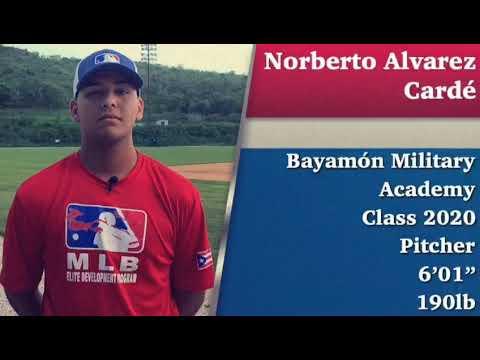 Video of Norberto Álvarez (RHP Class 2020)