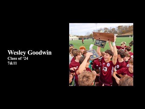 Video of Wesley Goodwin Senior Season Highlights