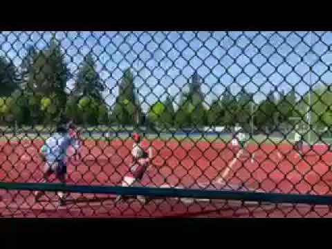 Video of Serena Hewes Diving catch-pop up bunt