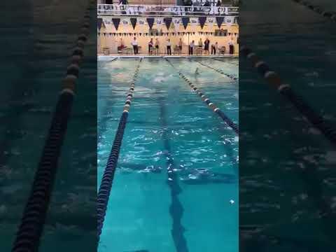 Video of Mason 2019 WPIAL 100 Backstroke