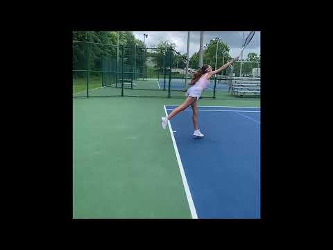 Video of Serves Practice