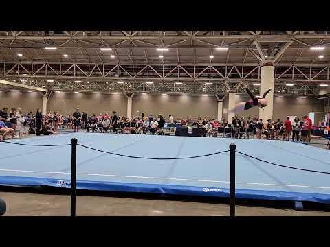 Video of Level 7 Floor Routine-NGA Nationals 2023-Score 9.575