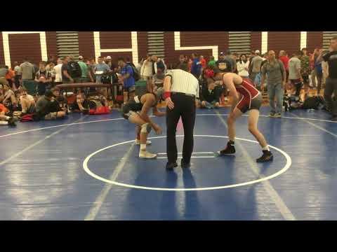 Video of 2019 Waterway Duals - 140 lbs - Jack Marlow (VHW) vs Kyle Cronin (MUD WC)