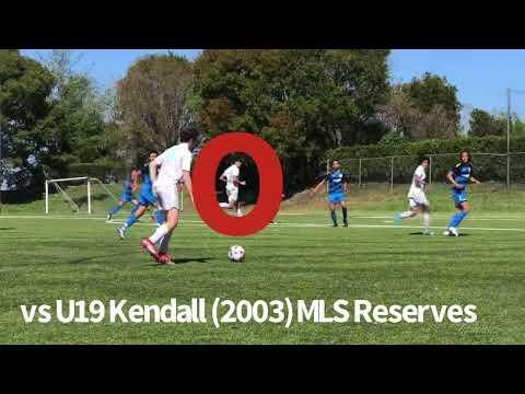 Video of John Delionado Weston FC Early 2022 Highlights 