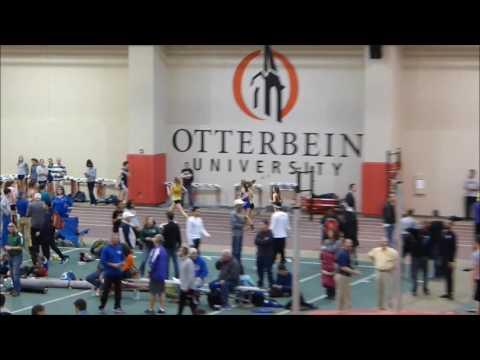 Video of 1600m Final at Divison 1 Central District Indoor Meet, 2/27/2016