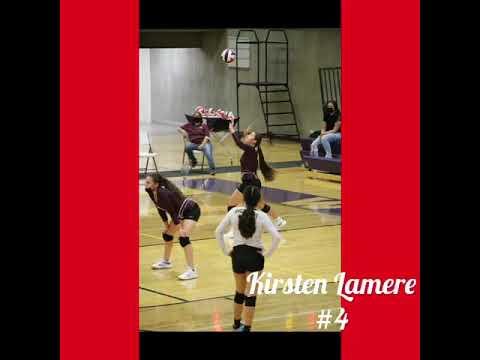 Video of Kirsten Lamere Rocky Boy Volleyball 