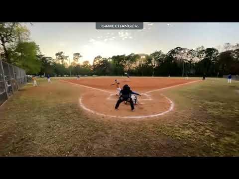 Video of Gators baseball Double 