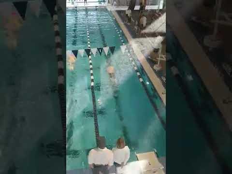 Video of 200 Fly SCY Black suit lane 1