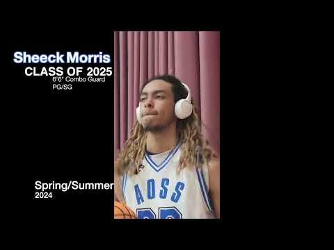 Video of Sheeck Morris  Spring/Summer Live Period 2024