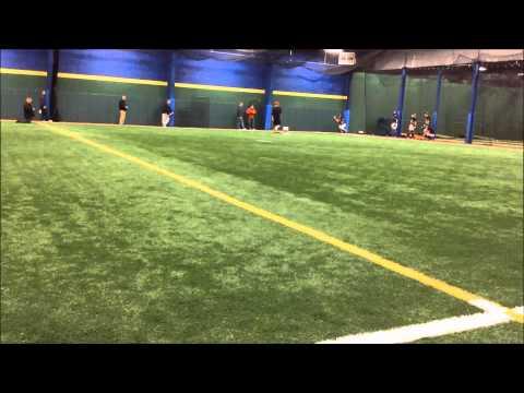 Video of Home to second base at CFS Showcase November 2013