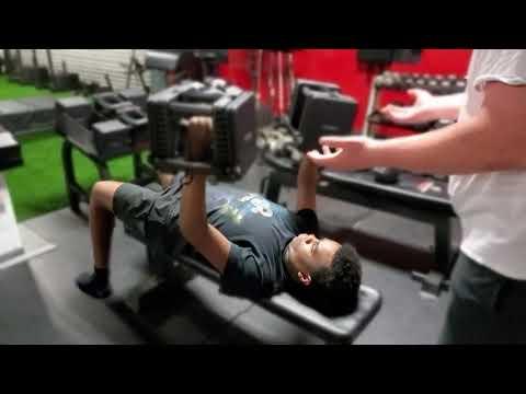 Video of Workout with weights