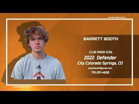 Video of Barrett Booth Exact CA Camp July 2021