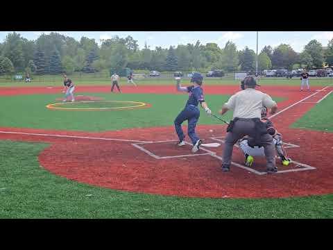 Video of U-16 at age 15. Chicago open tournament. Fighting Orioles Summer travel team.