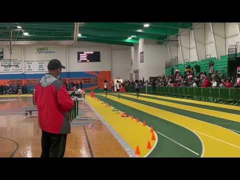 Video of First indoor track meet 