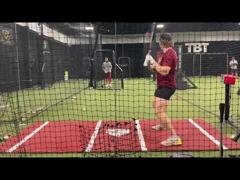 Video of Ethan Pribramsky 2024 - Hitting at TBT 2023