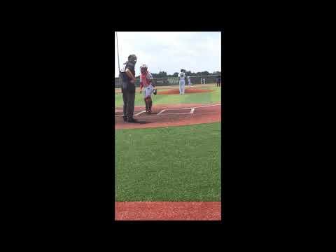 Video of Pickoff Attempt and Strikeout view from Behind Home Plate