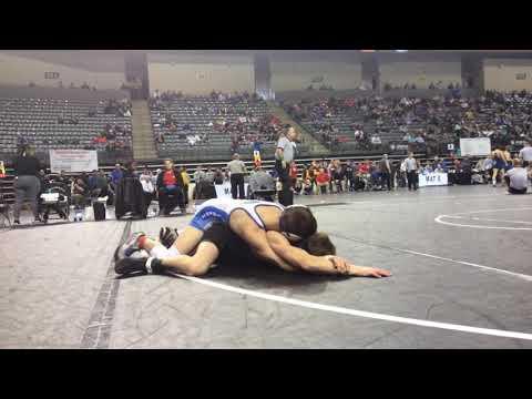 Video of Hayden Mills BVSW vs Easton Hilton Liberty - Council Bluffs Wrestling Classic 2019